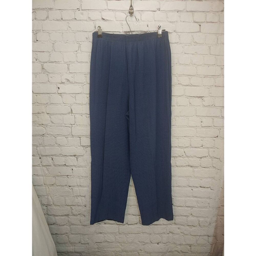 Briggs PETITE Vintage Women's Size Medium PETITE Blue/Black Pants